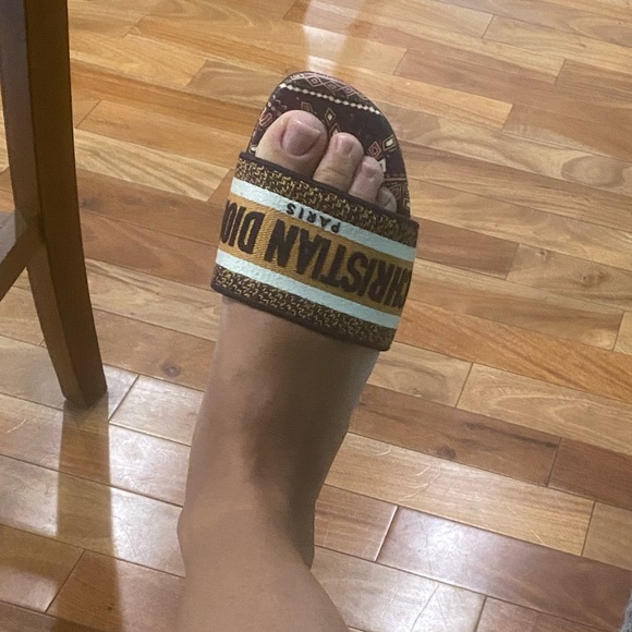 SOLD Christian Dior D-Way Animal Slide - Picture 2 of 6